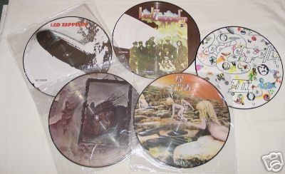 Led Zeppelin outlet picture disks