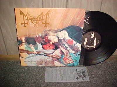 MAYHEM - offers Dawn of the Black Hearts LP Red Splatter Vinyl Record RARE Black Metal