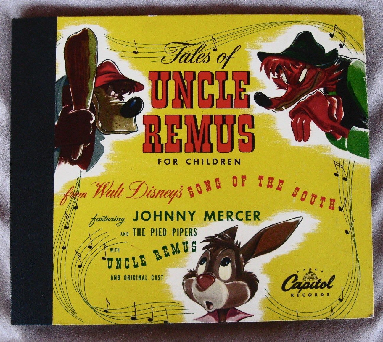 1947 Tales Of newest Uncle Remus For Children 78 RPM 3 LP