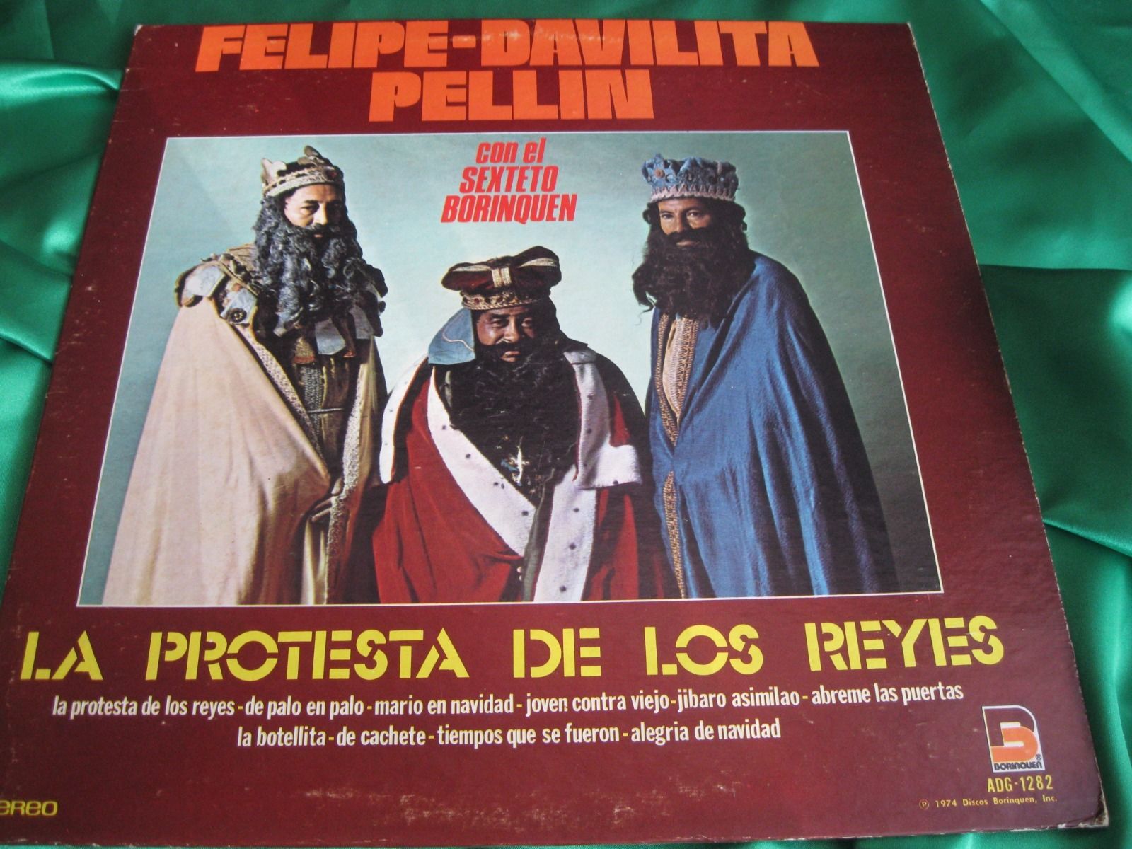 popsike.com - Rare Navidad Latin LP : Felipe Davilita Pellin LA Protesta De  Los Reyes 1282 - auction details