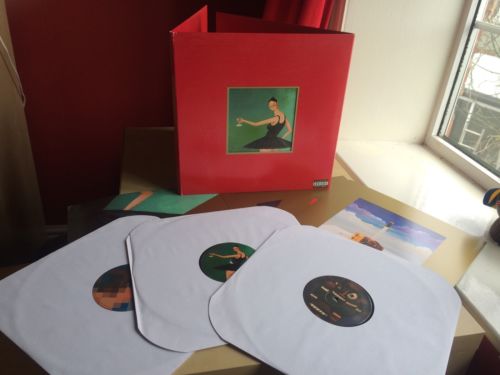 Kanye West My Beautiful Dark Twisted Fantasy shops 3x Vinyl LP