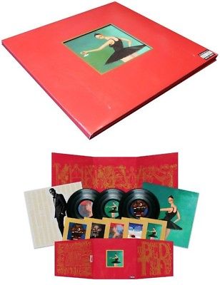 Kanye West My Beautiful Dark Twisted Fantasy shops 3x Vinyl LP