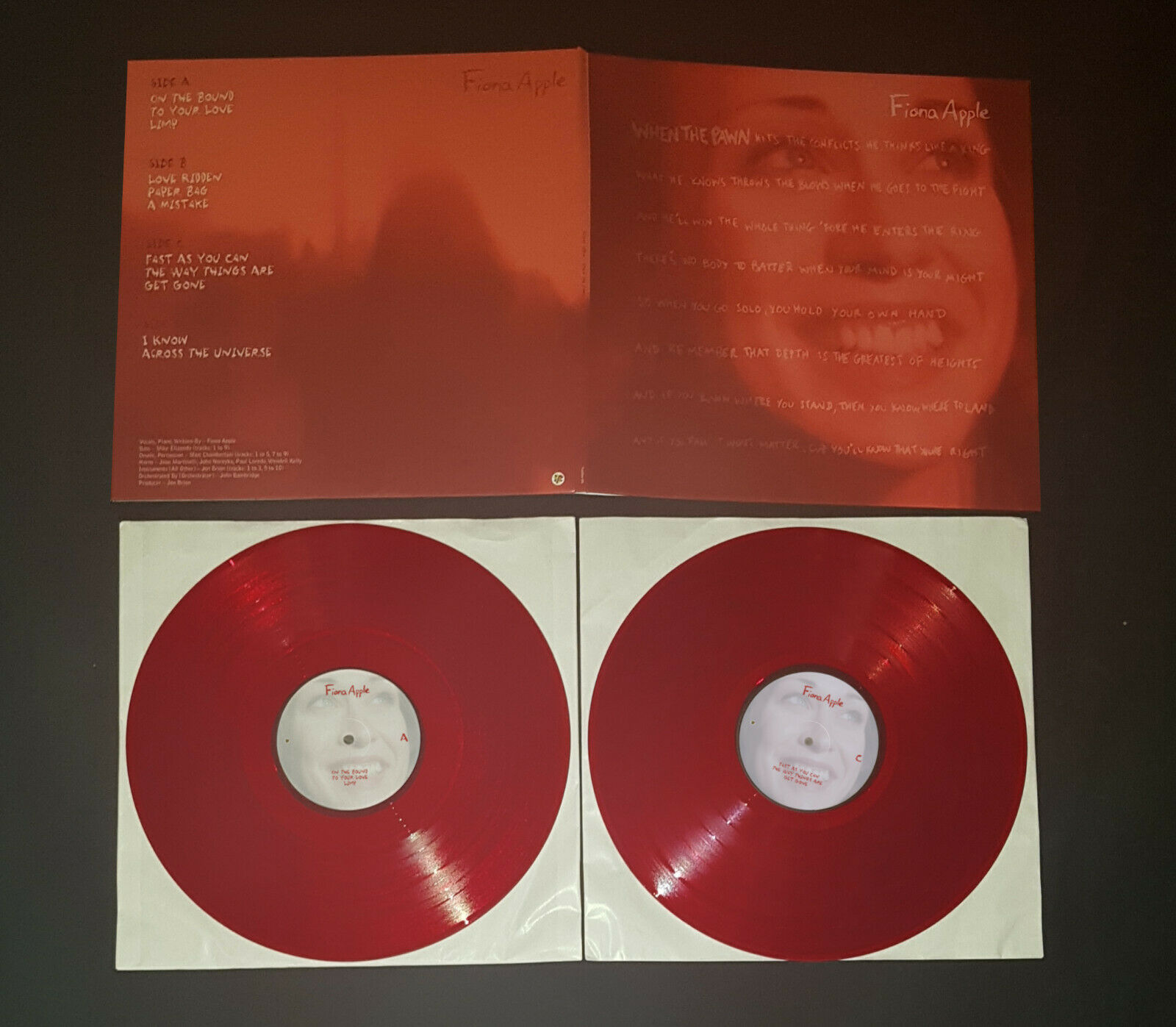 SEALED Fiona Apple When The Pawn VMP LP Vinyl Me Please hot Record Alt Cover - Rock