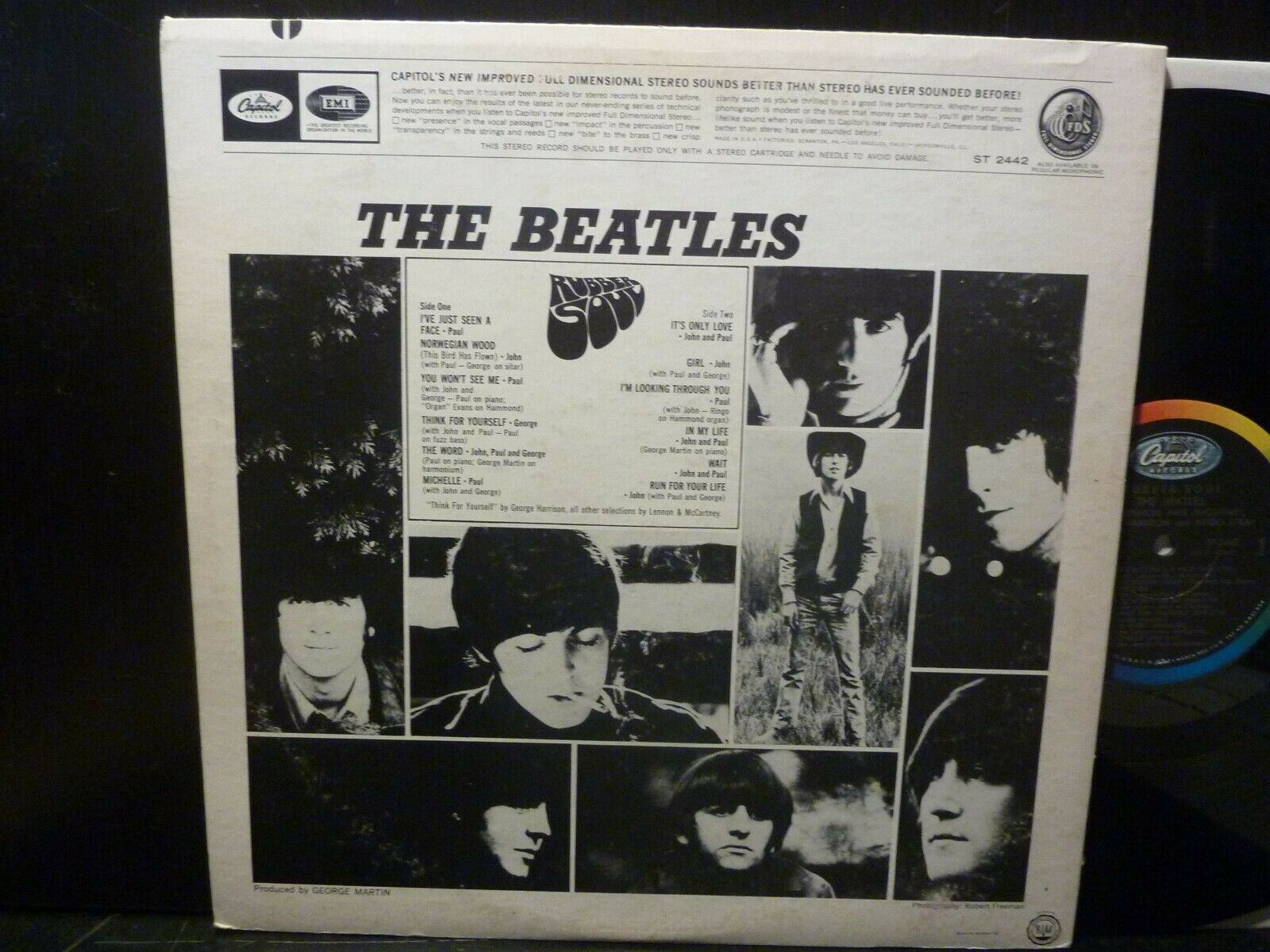 Popsike.com - The Beatles - Rubber Soul, 1st Stereo Issue, Capitol St 