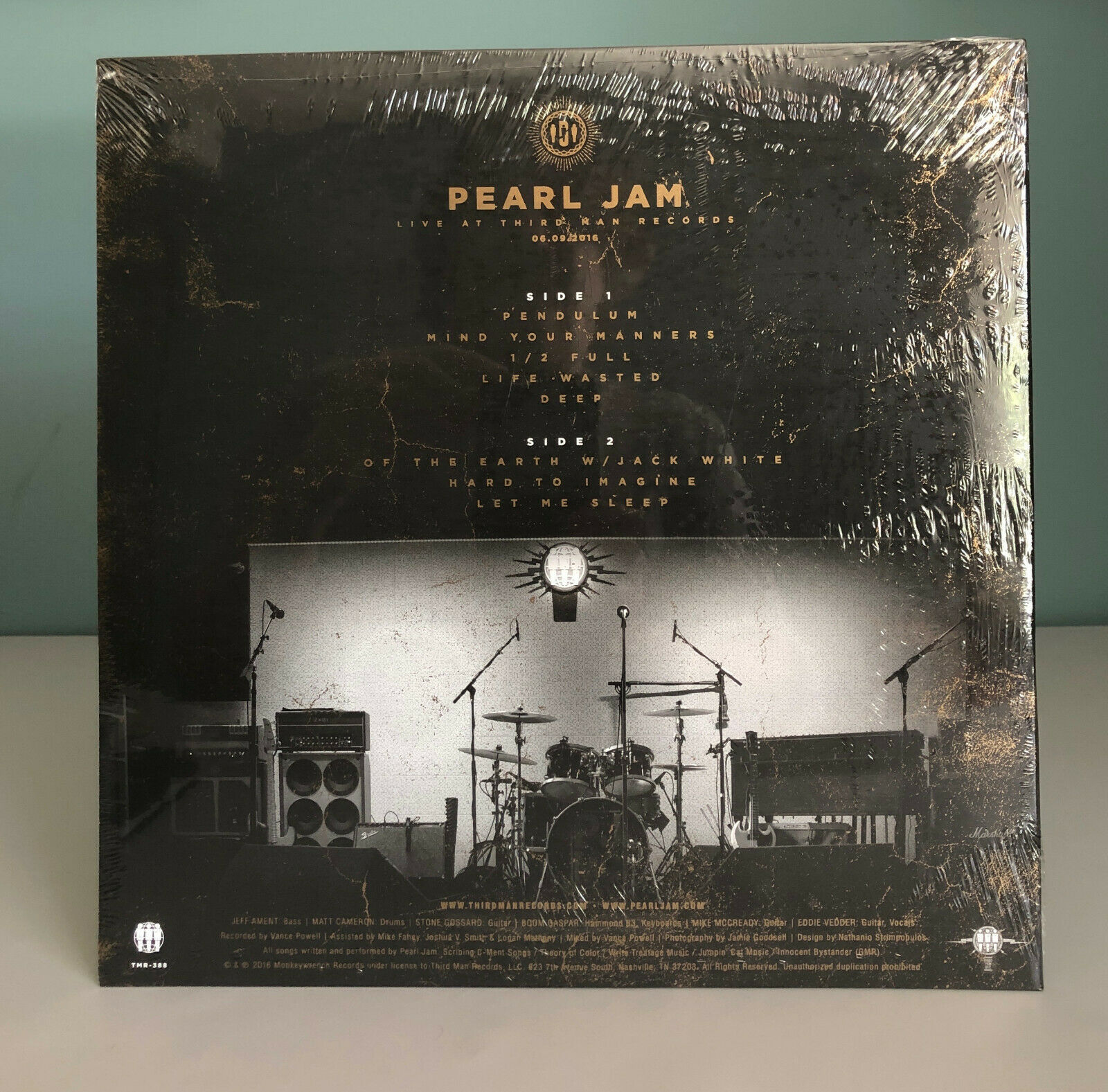 Pearl Jam The Third Man Live Performance Vinyl cheapest