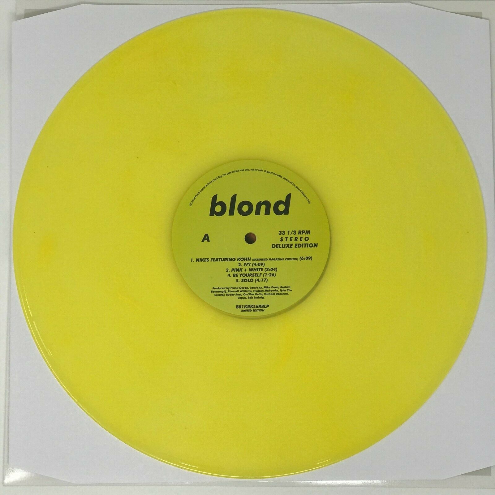 Frank Ocean-Blond (Import sold Vinyl)