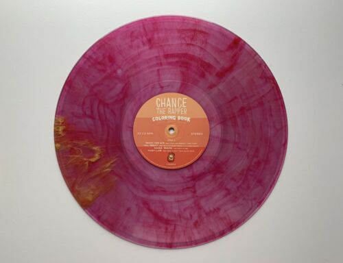 popsike.com - RARE COLOR CHANCE THE RAPPER COLORING BOOK VINYL 2x LP [ acid  rap the big day 10 - auction details