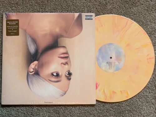 SEALED PEACH Ariana Grande Sweetener 2LP deals Vinyl Record