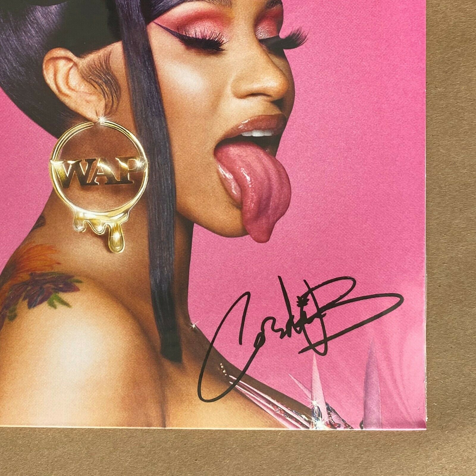 Cardi B Feat. Megan Thee Stallion – WAP outlet - Pink Vinyl Record 12