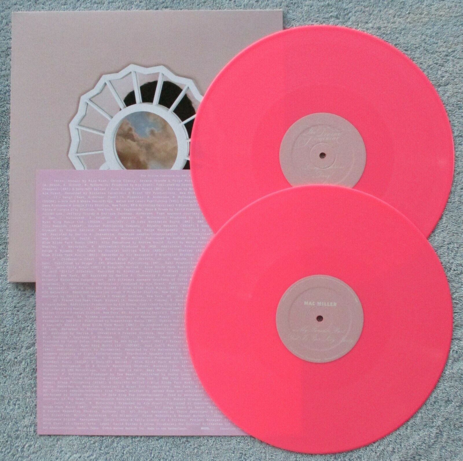 Mac Miller The Divine Feminine Pink Vinyl orders Limited Edition Great Condition