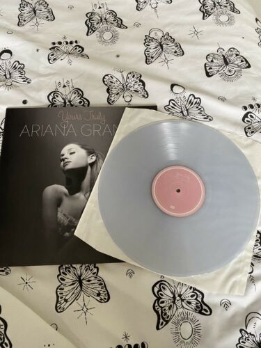 Newest Ariana Grande clear Yours Truly vinyl