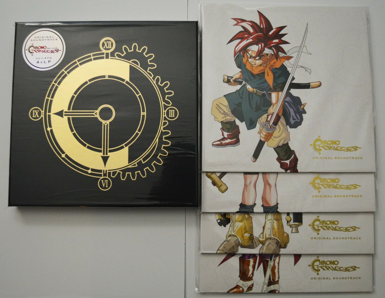 popsike.com - Chrono Trigger Soundtrack Vinyl LP Box Set Nintendo SNES NOT  Moonshake iam8bit - auction details