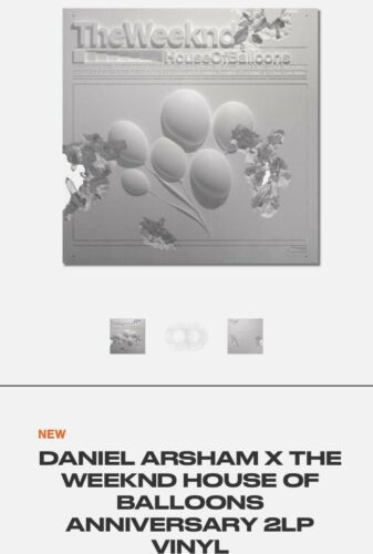 The weeknd cheapest House of Balloons x Daniel Arsham Vinyl