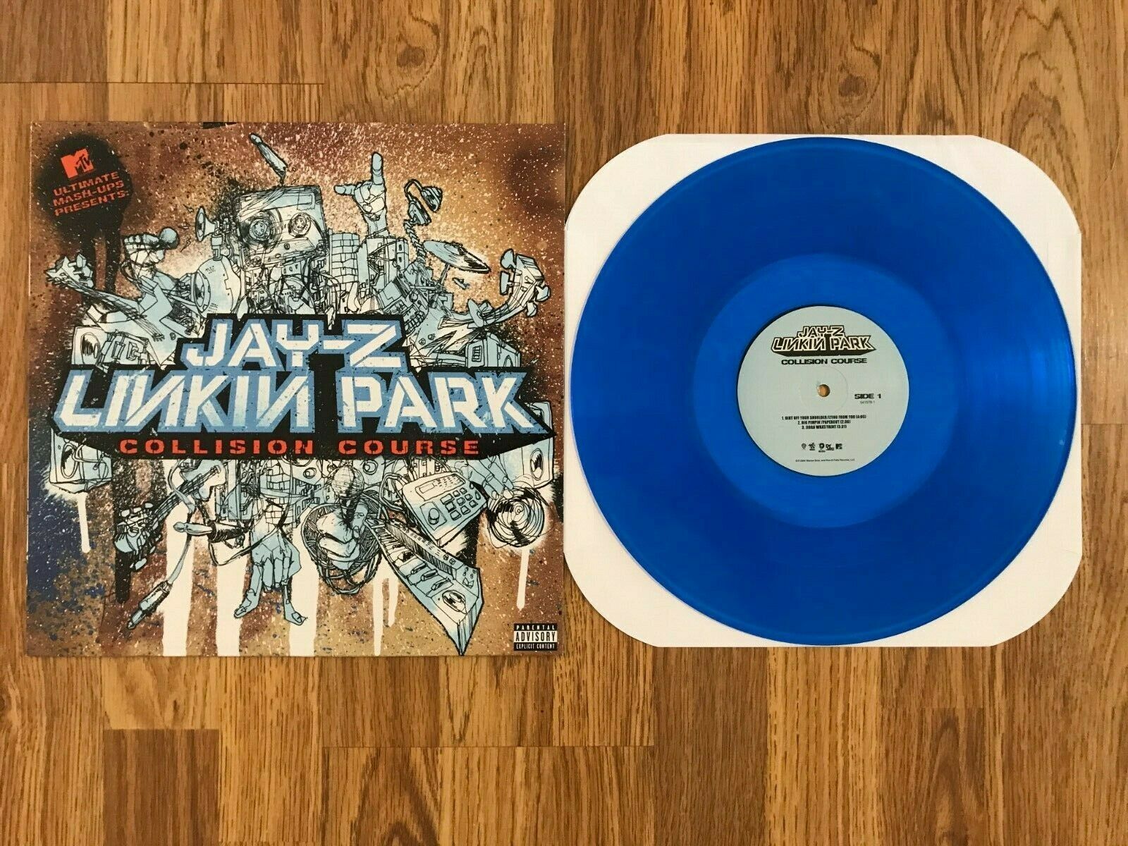 JAY-Z LINKIN PARK COLLISION COURSE COLORED sold VINYL LP hard to find!!