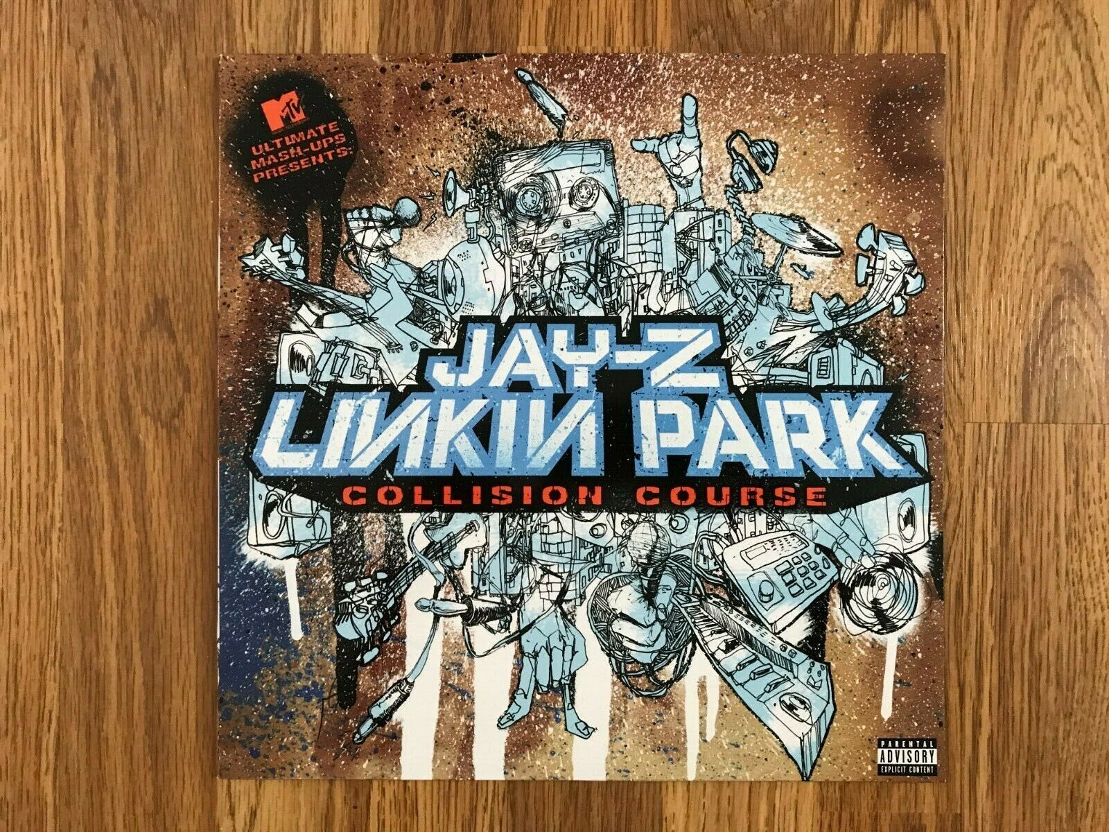 JAY-Z LINKIN PARK COLLISION COURSE COLORED sold VINYL LP hard to find!!