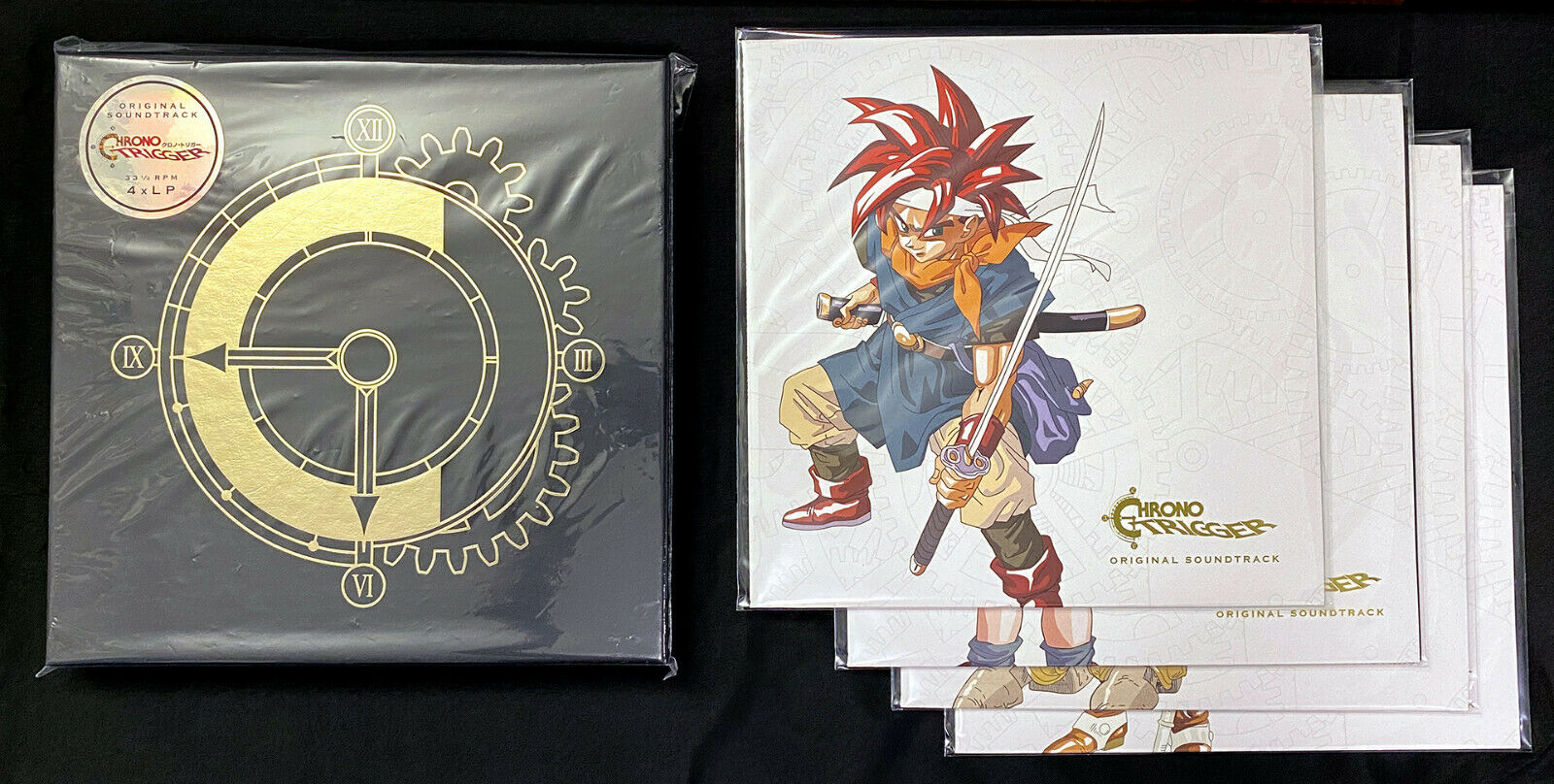 popsike.com - Chrono Trigger Original Soundtrack Vinyl LP Box Set SNES  Nintendo Not Moonshake - auction details