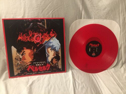 Berserk Deluxe Vinyl Record Soundtrack 2 LP Audiophile Griffith Blood Anime shops OST