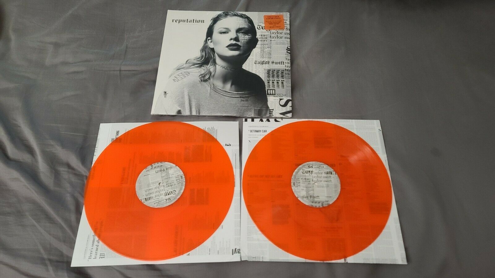 Taylor Swift reputation factory vinyl