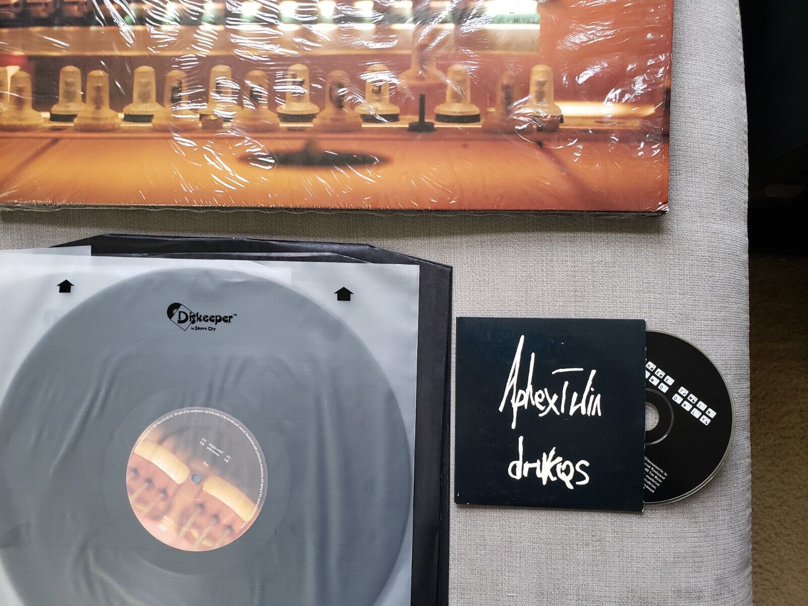 popsike.com - Aphex Twin Drukqs (2001) Vinyl 4LP Box + Promo CD NM/VG+  ORIGINAL - auction details